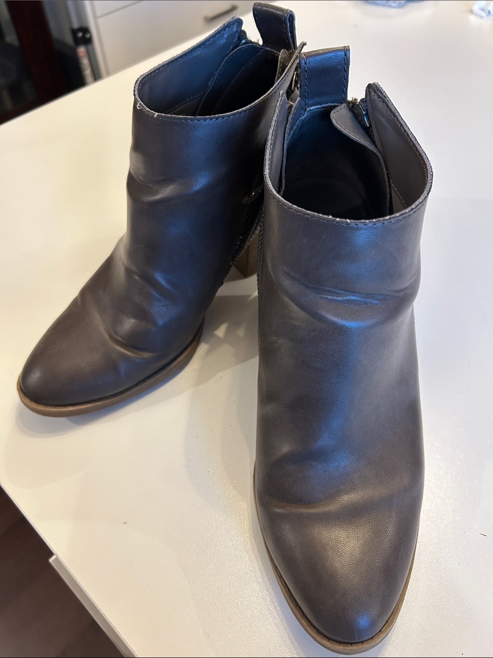 Women's Ankle Booties in Dark Brown